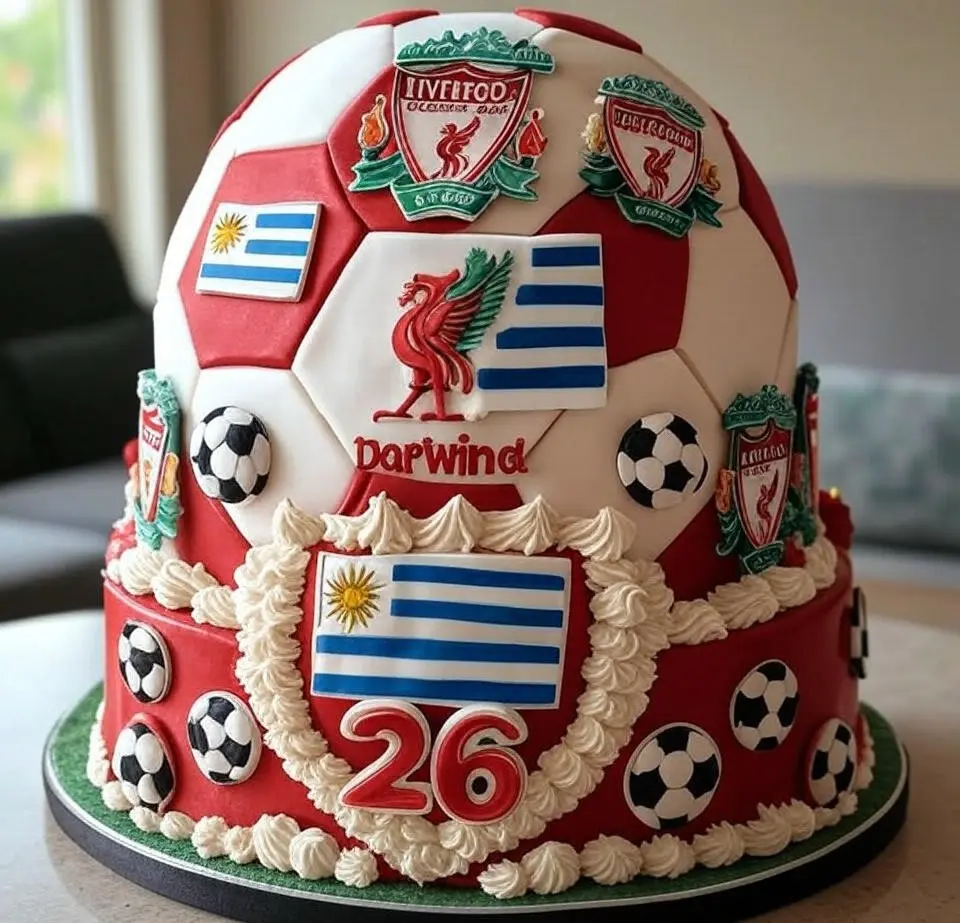 Birthday Cake Ideas for Darwin Nunez