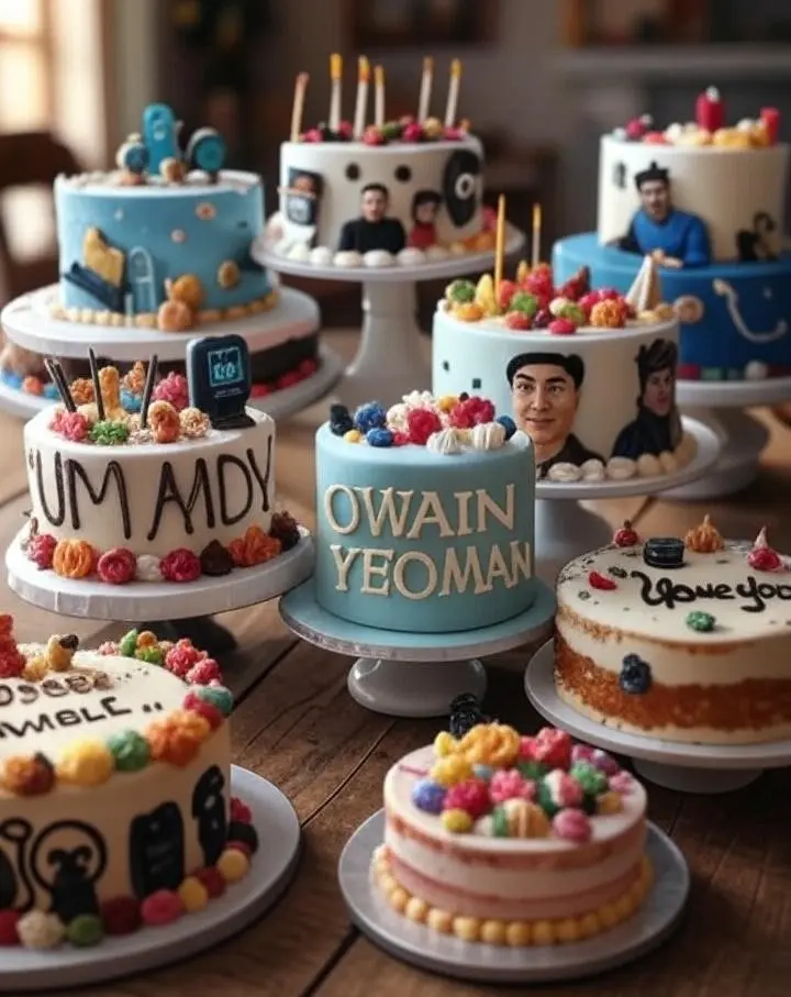 Birthday Cake Ideas for Owain Yeoman