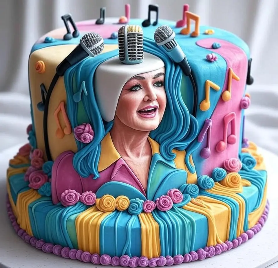 Birthday Cake Ideas for Pop Singer Bonnie Tyler