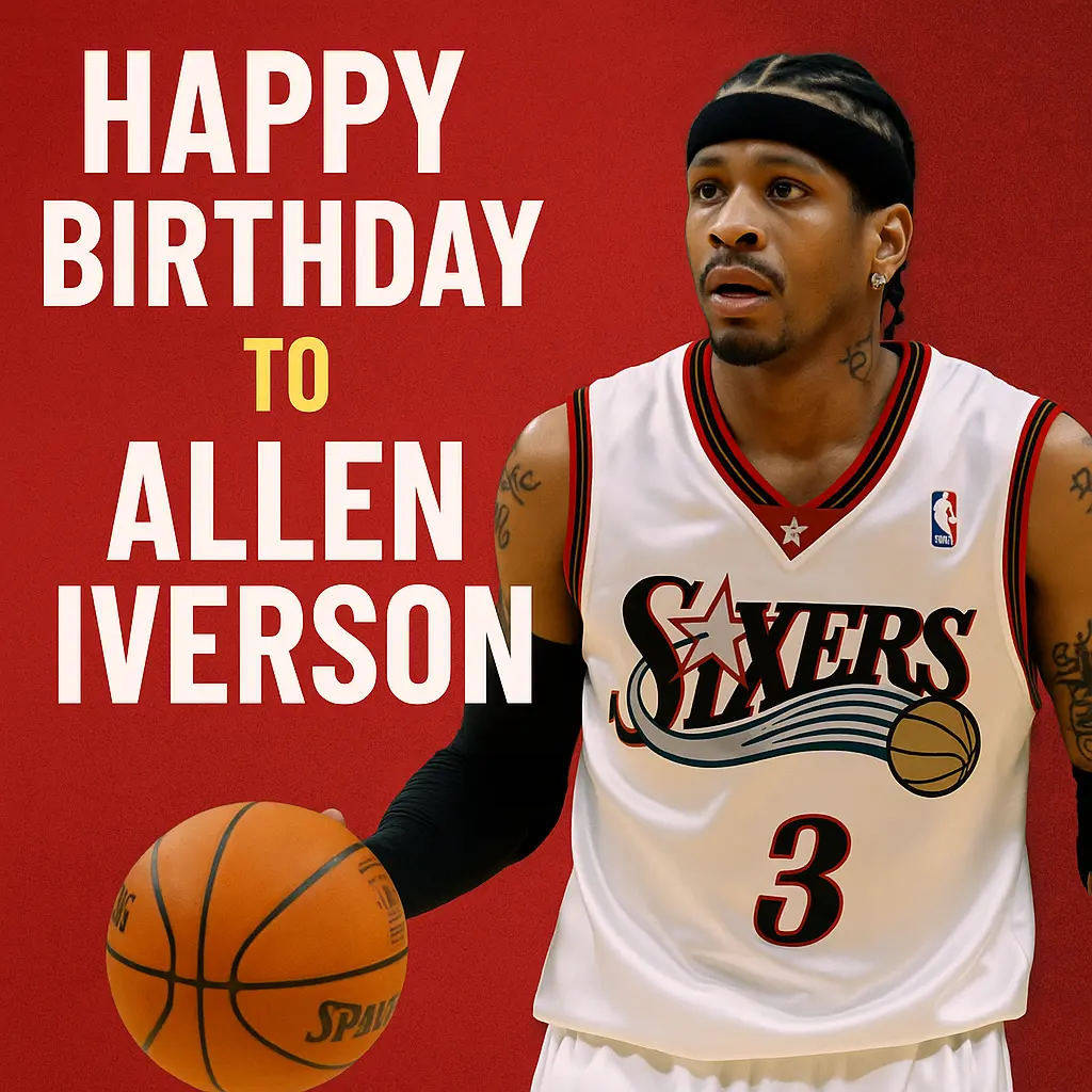 Birthday Wishes Messages for Allen Iverson