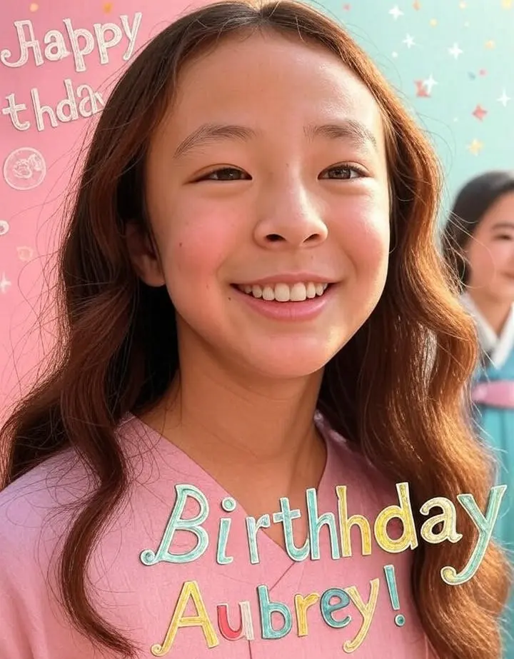 Birthday Wishes Messages for Aubrey Anderson Emmons