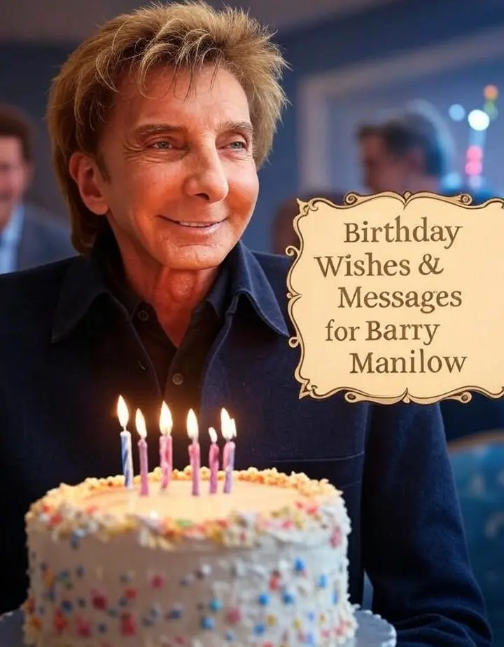 Birthday Wishes Messages for Barry Manilow