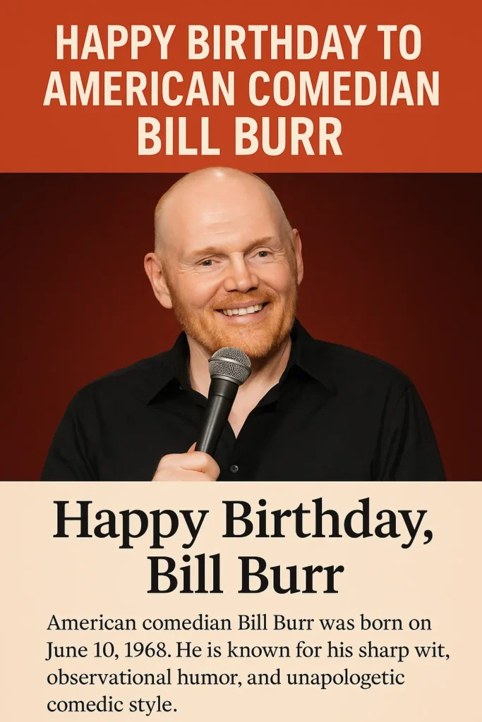 Birthday Wishes Messages for Bill Burr