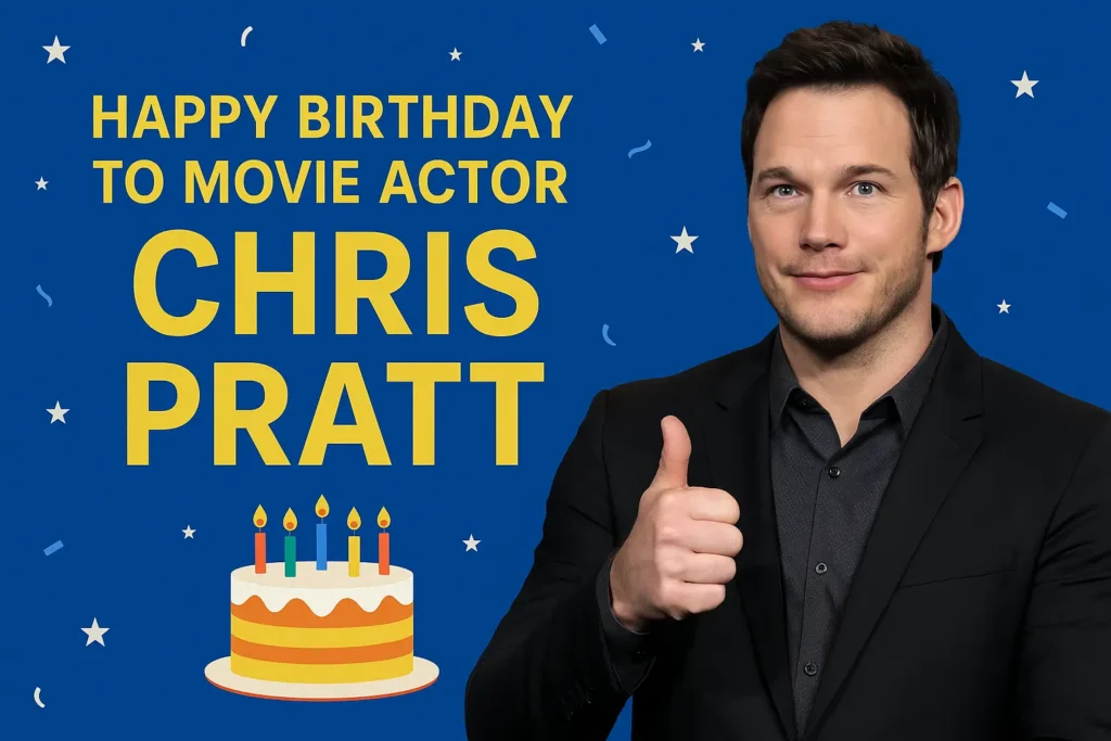 Birthday Wishes Messages for Chris Pratt