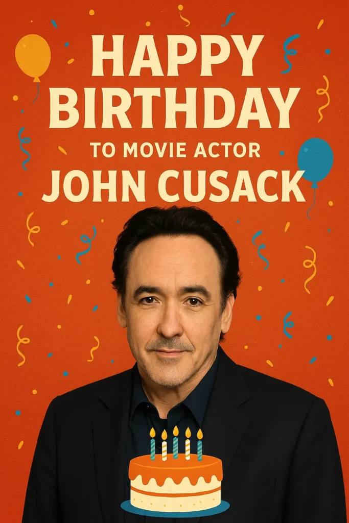 Birthday Wishes Messages for John Cusack