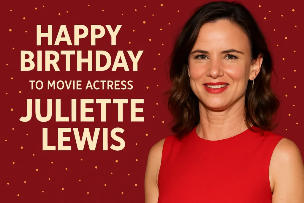 Birthday Wishes Messages for Juliette Lewis