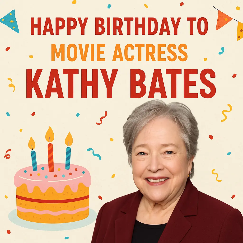 Birthday Wishes Messages for Kathy Bates