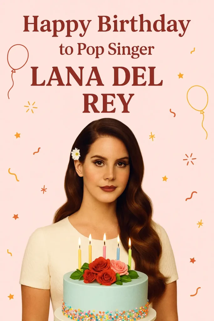 Birthday Wishes Messages for Lana Del Rey