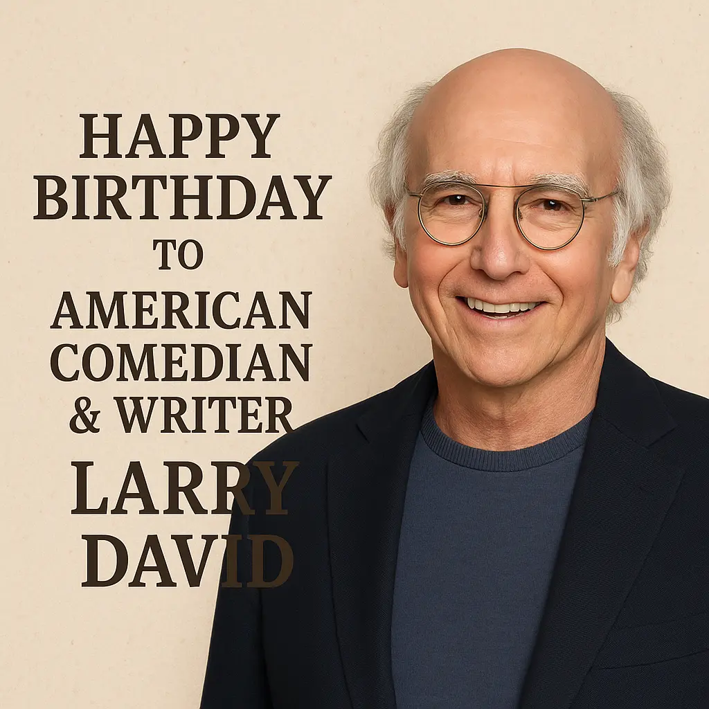 Birthday Wishes Messages for Larry David