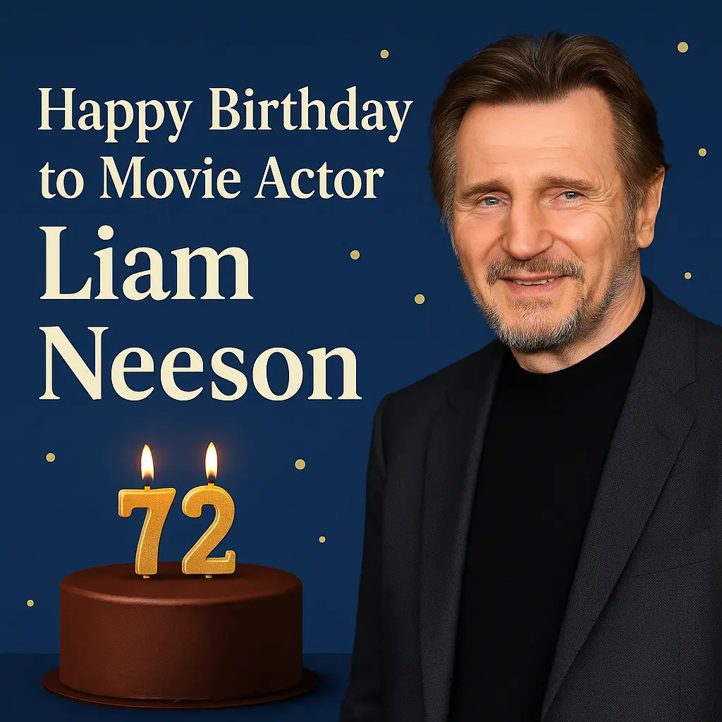 Birthday Wishes Messages for Liam Neeson