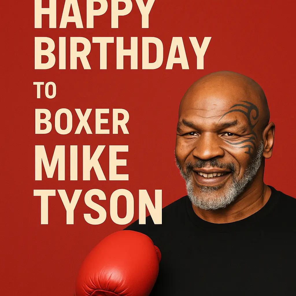 Birthday Wishes Messages for Mike Tyson