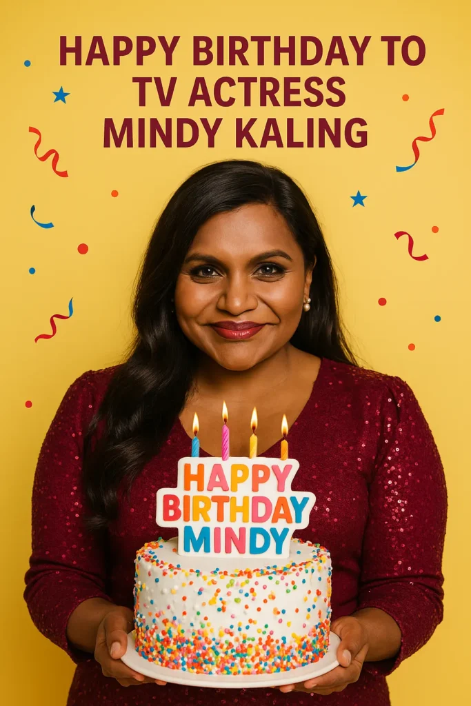 Birthday Wishes Messages for Mindy Kaling