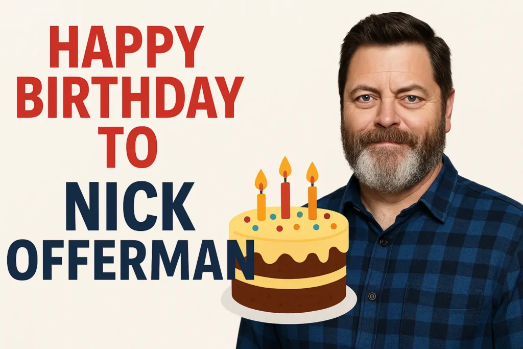 Birthday Wishes Messages for Nick Offerman