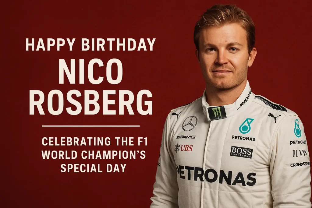 Birthday Wishes Messages for Nico Rosberg