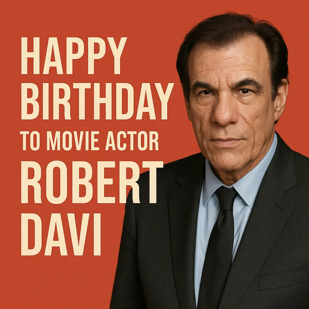 Birthday Wishes Messages for Robert Davi