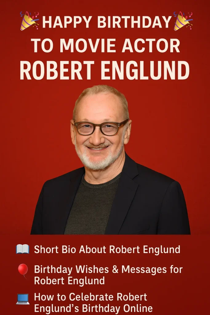 Birthday Wishes Messages for Robert Englund