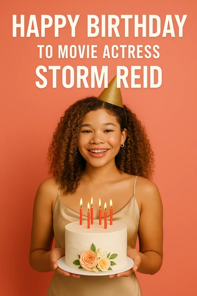 Birthday Wishes Messages for Storm Reid