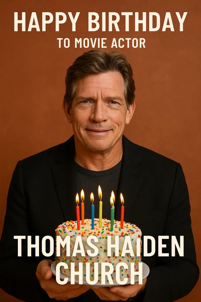 Birthday Wishes Messages for Thomas Haden Church