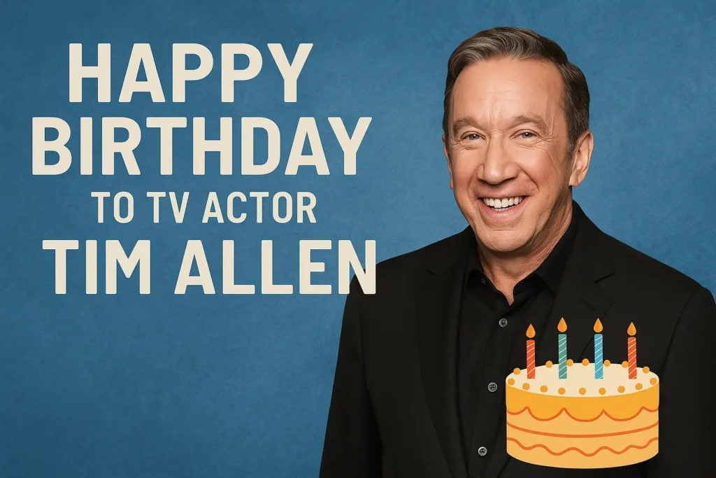 Birthday Wishes Messages for Tim Allen