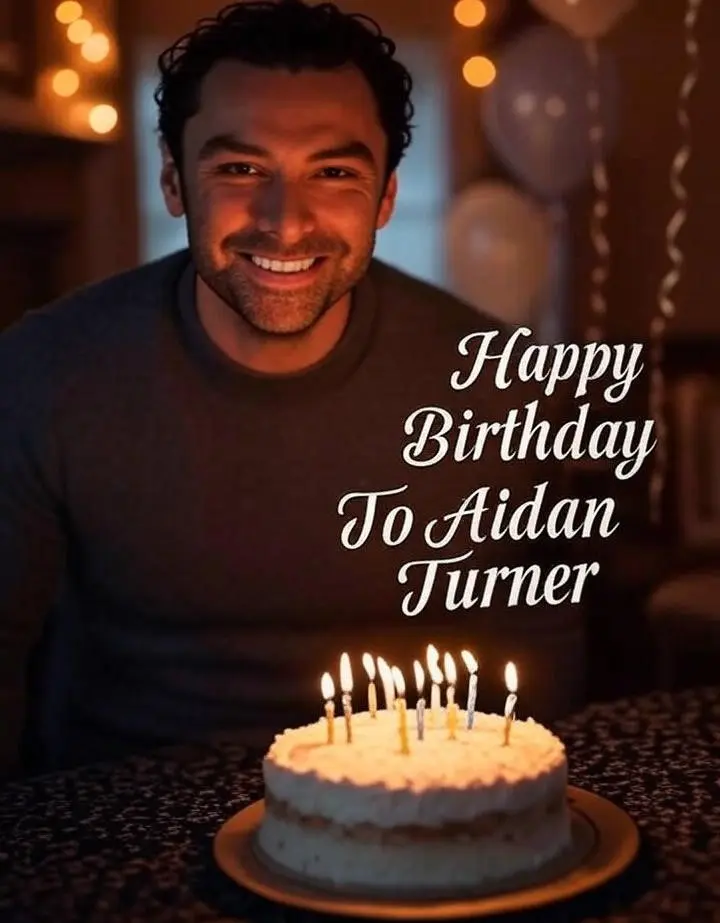 Birthday of Aidan Turner