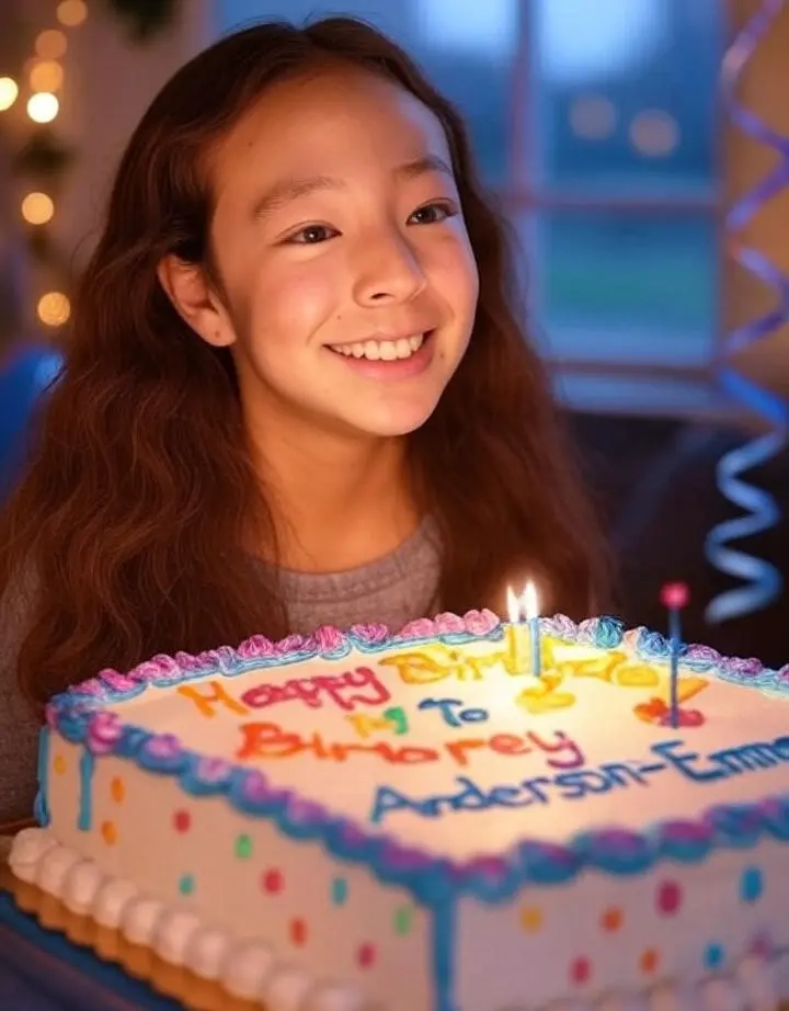 Birthday of Aubrey Anderson-Emmons