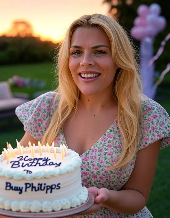 Birthday of Busy Philipps