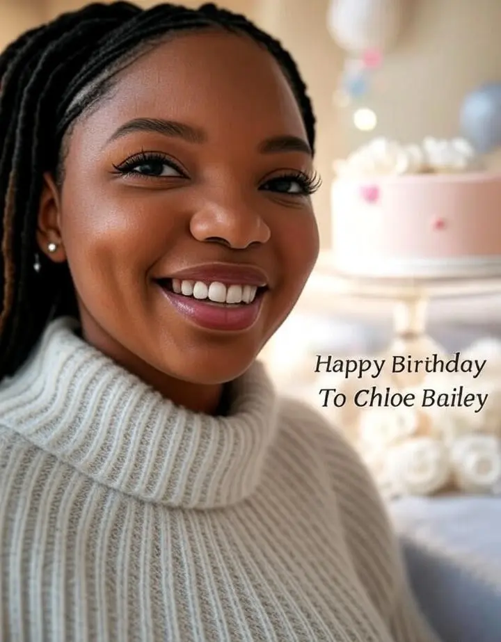 Birthday of Chloe Bailey