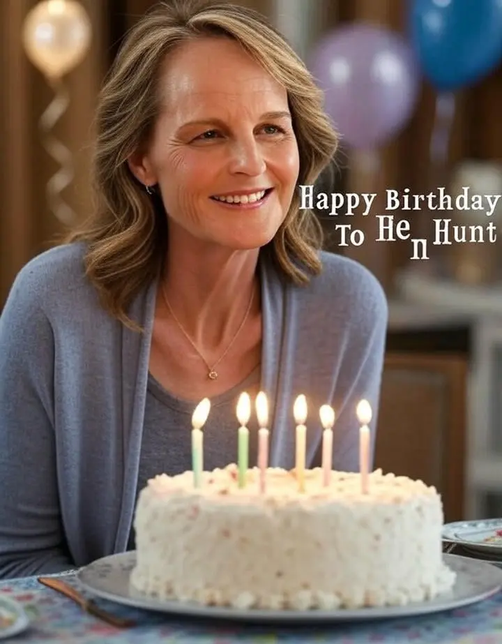 Birthday of Helen Hunt