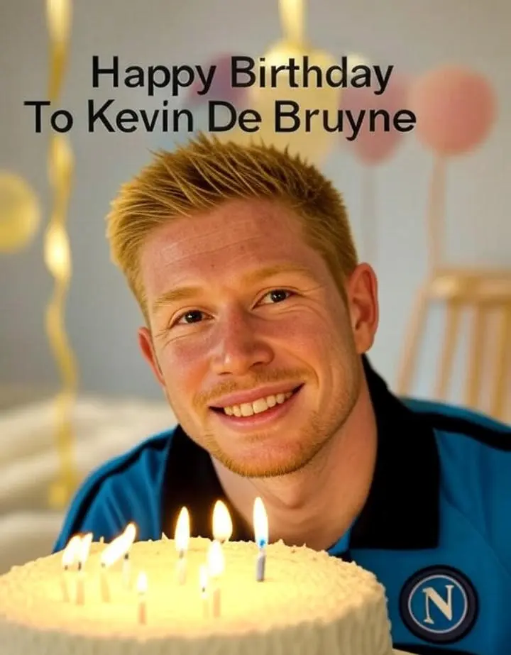 Birthday of Kevin De Bruyne