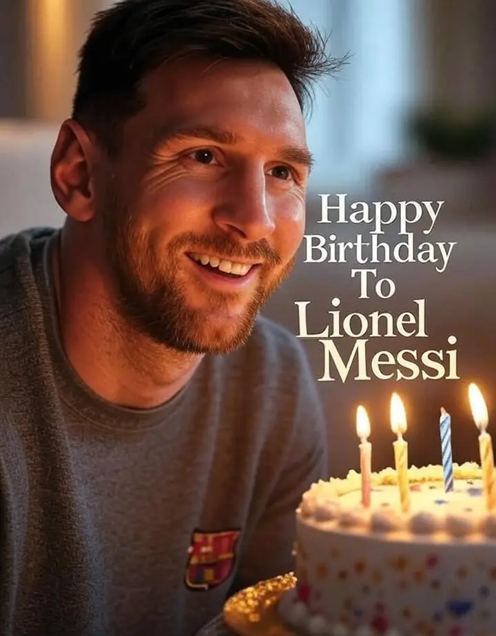 Birthday of Lionel Messi