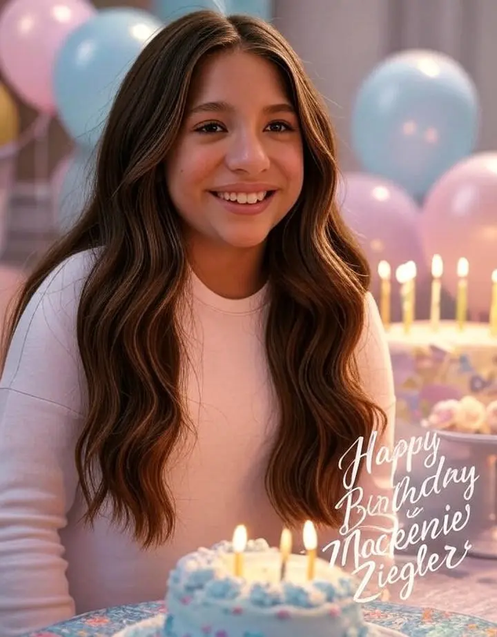 Birthday of Mackenzie Ziegler