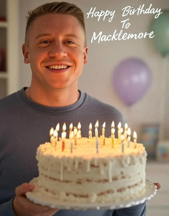 Birthday of Macklemore