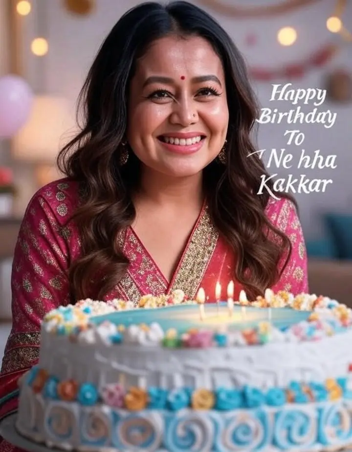 Birthday of Neha Kakkar