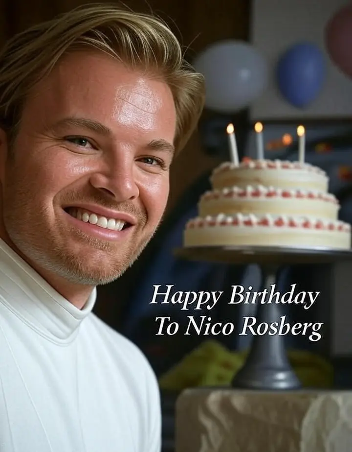 Birthday of Nico Rosberg