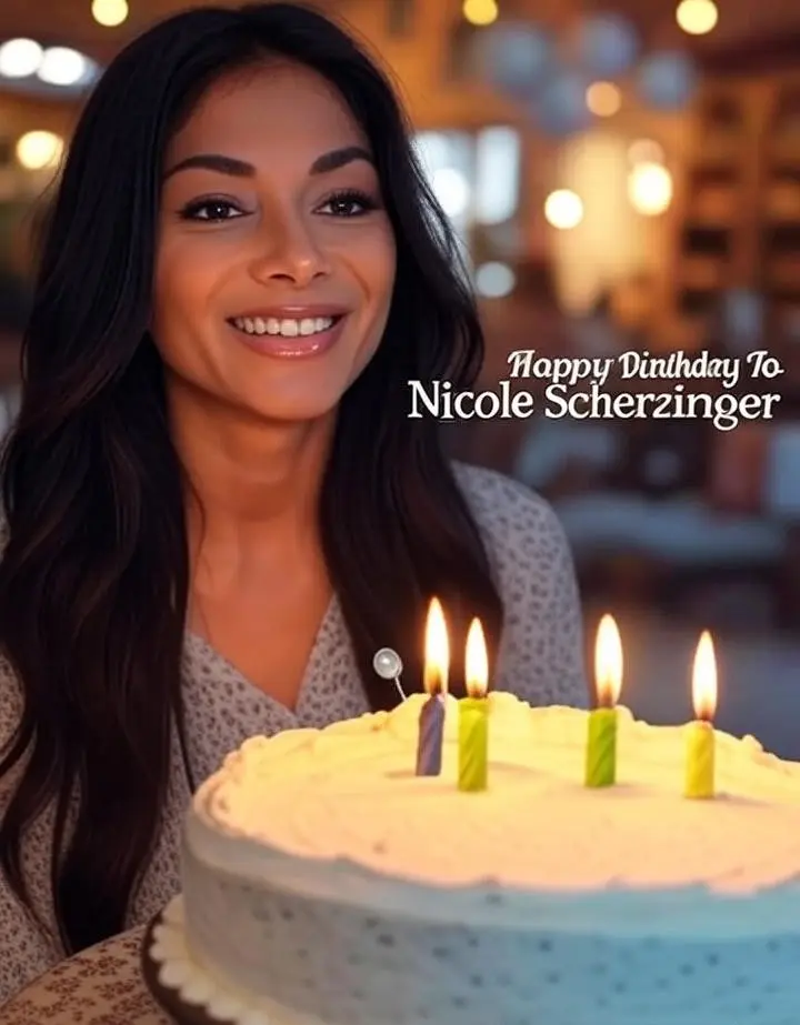Birthday of Nicole Scherzinger
