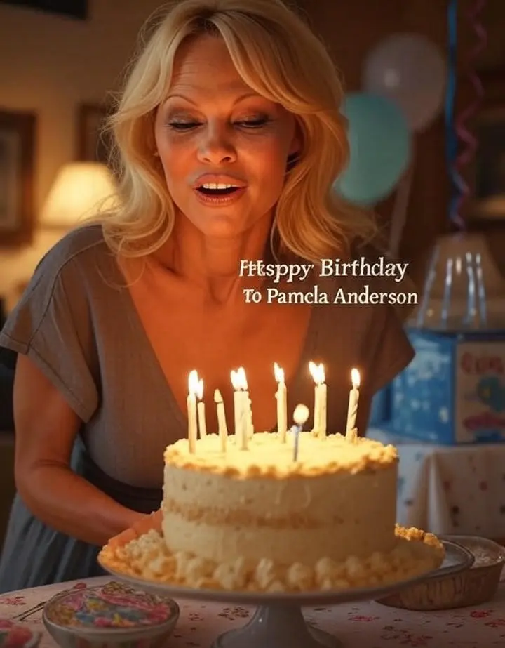 Birthday of Pamela Anderson