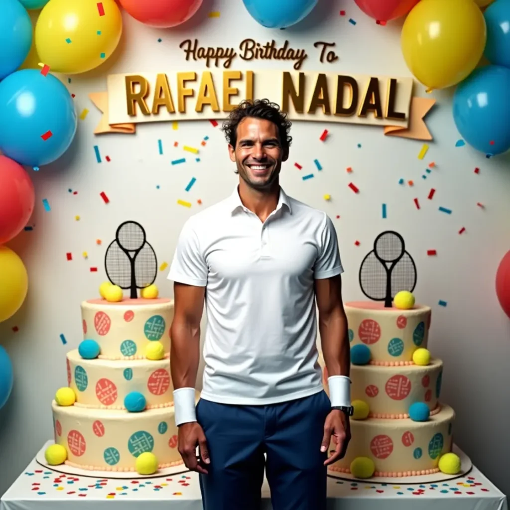 Birthday of Rafael Nadal