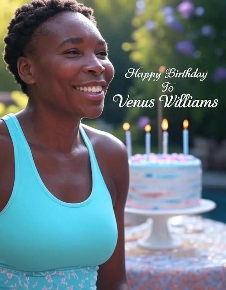 Birthday of Venus Williams