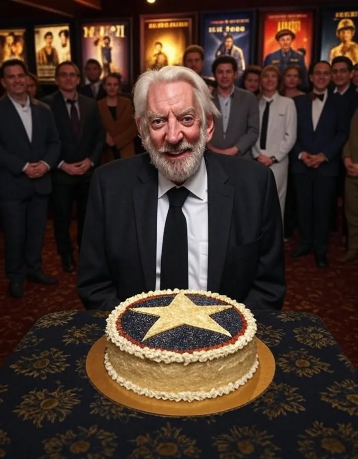 Arrange a Fan Party for Donald Sutherland