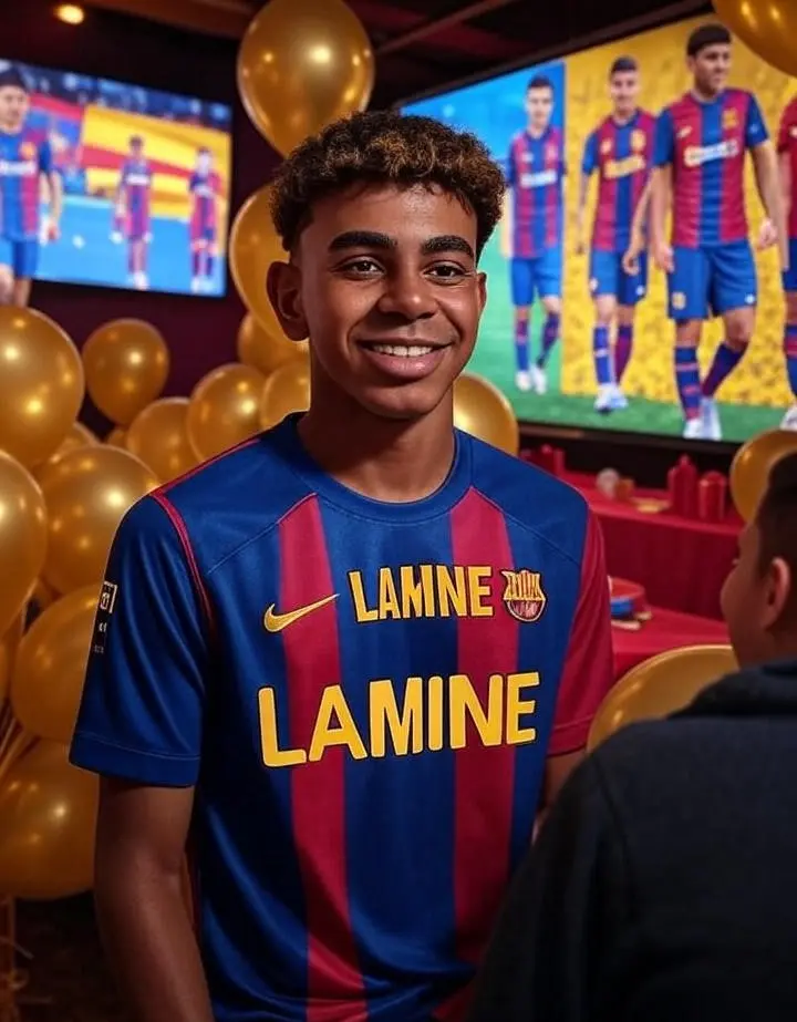 Arrange a Fan Party for Lamine Yamal