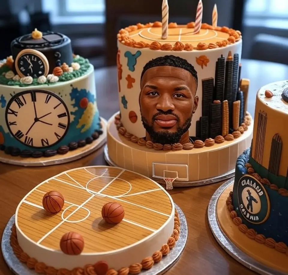 Birthday Cake Ideas for Damian Lillard