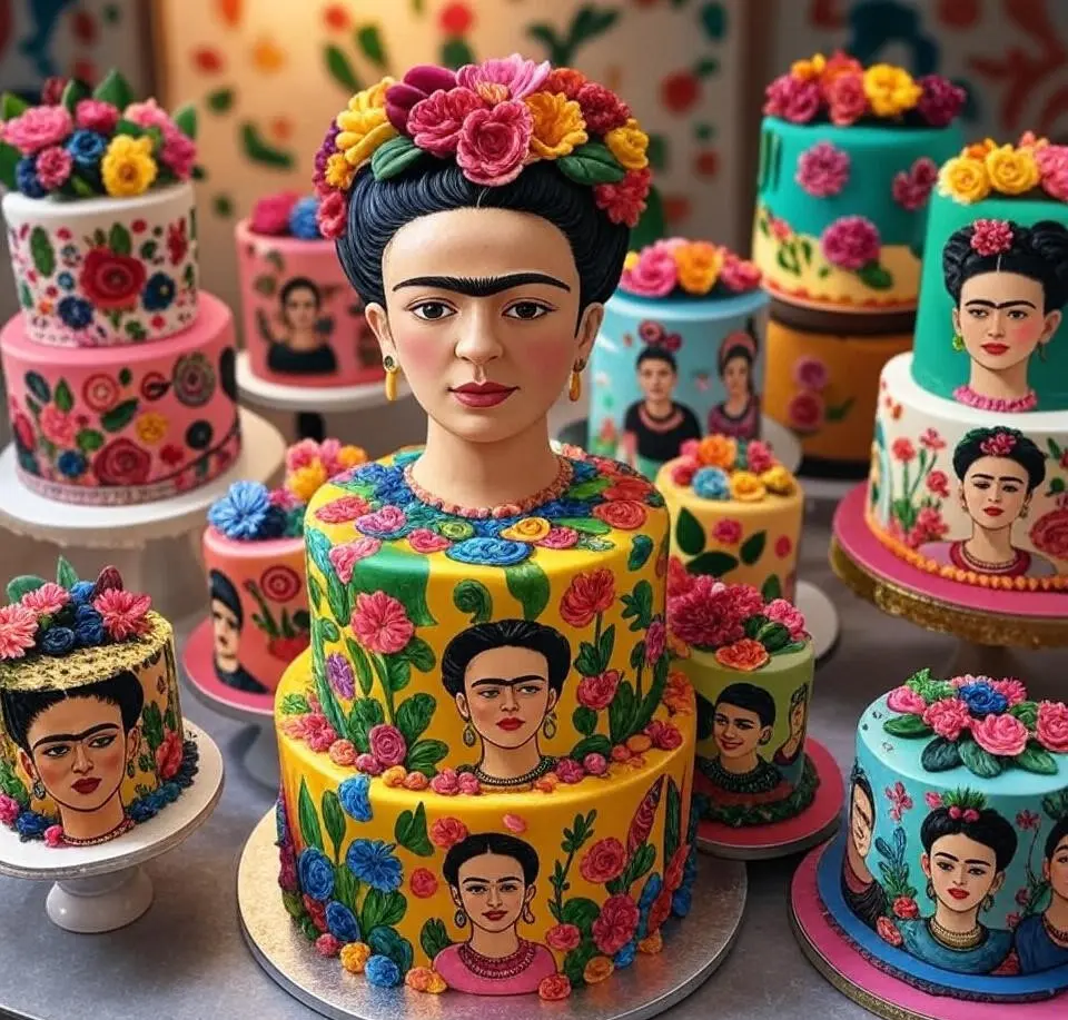 Birthday Cake Ideas for Frida Kahlo