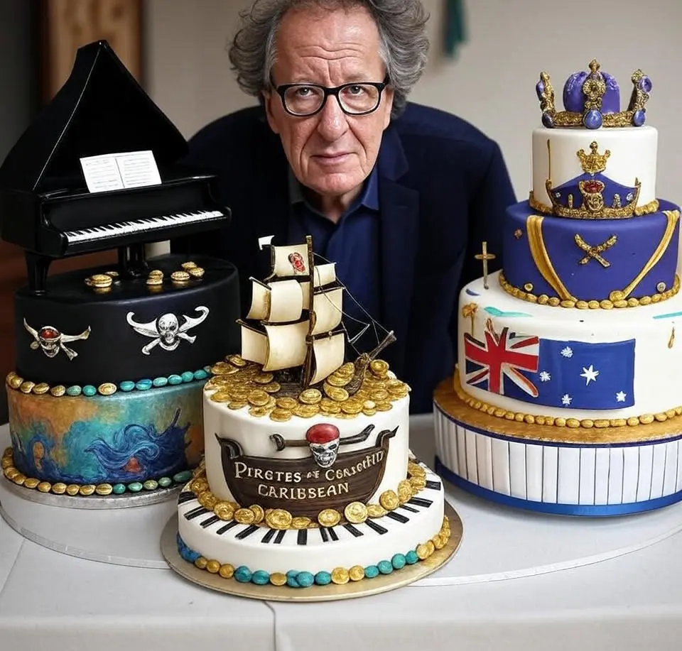 Birthday Cake Ideas for Geoffrey Rush