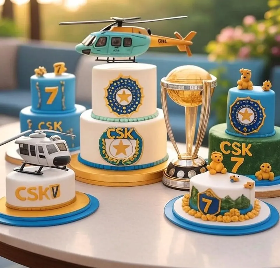 Birthday Cake Ideas for MS Dhoni