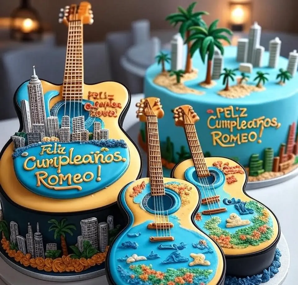 Birthday Cake Ideas for Romeo Santos