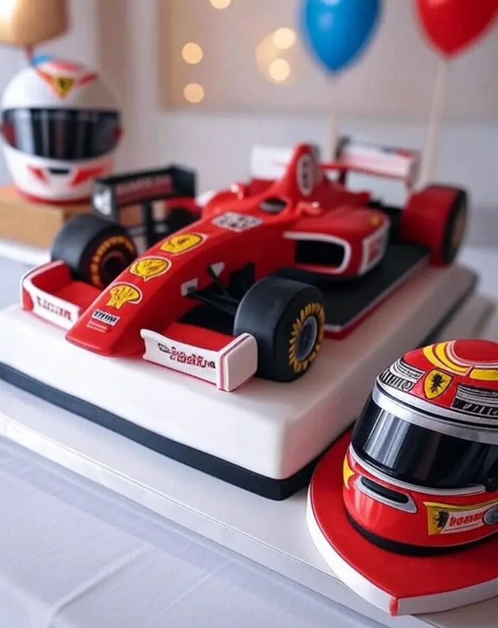 Birthday Cake Ideas for Sebastian Vettel