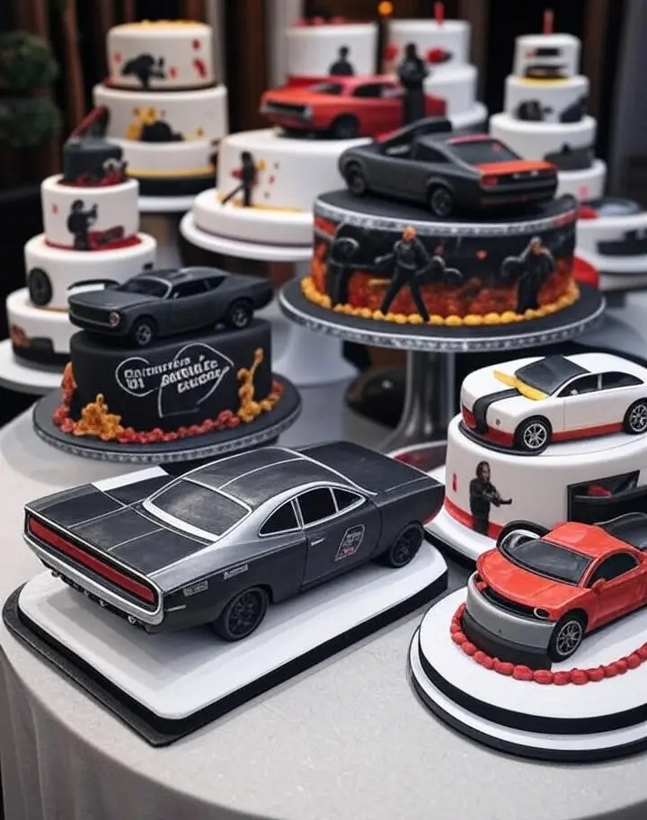 Birthday Cake Ideas for Vin Diesel