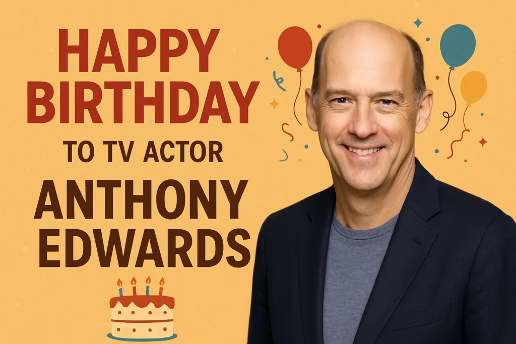 Birthday Wishes Messages for Anthony Edwards