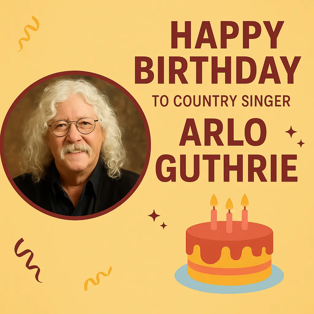 Birthday Wishes Messages for Arlo Guthrie