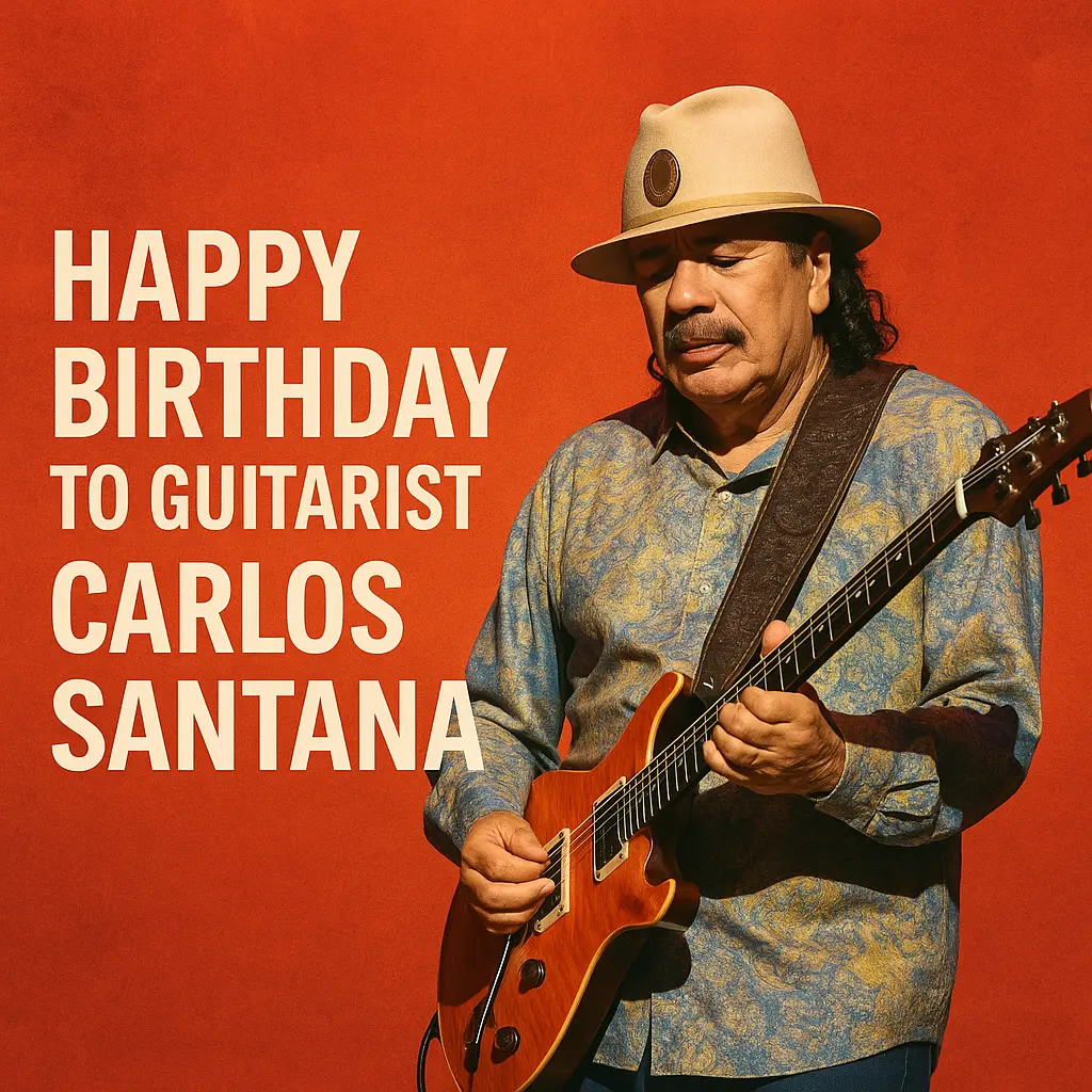 Birthday Wishes Messages for Carlos Santana